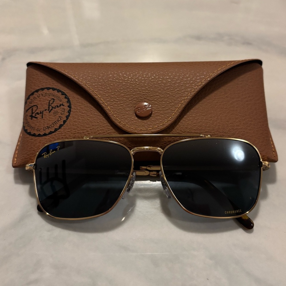 Ray Ban Caravan Aviators - Polarized
